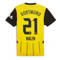 Borussia Dortmund Donyell Malen #21 Replika Hemmatröja 2024-25 Kortärmad